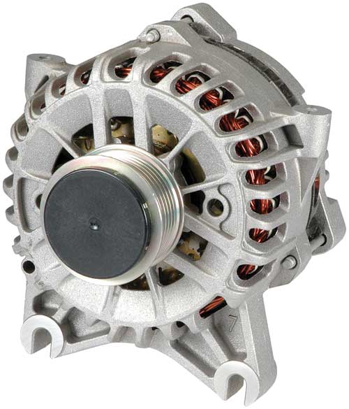 2008 Ford Mustang 4.6L 8 Cyl Alternator. Standard; 135 Amp; Clutch Pulley Phoenix Alternator