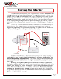 Testing The Starter